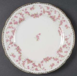 Schumann   Bavaria Bridal Rose Salad Plate, Fine China Dinnerware   Rose Swags,R