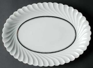 Haviland Deauville 13 Oval Serving Platter, Fine China Dinnerware   France, Pla