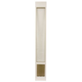 96 Deluxe White Patio Panel Pet Door, Large