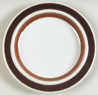 Arabia of Finland Rosmarin Brown Bread & Butter Plate, Fine China Dinnerware   B