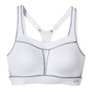 C9 by Champion Womens High Support Bra With Molded Cup   True White 38D