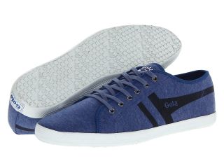 Gola Quattro Marl Mens Lace up casual Shoes (Blue)