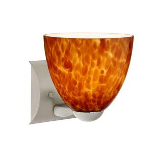 Besa Lighting BEL 1WZ 757218 SN Sasha II Wall Sconce