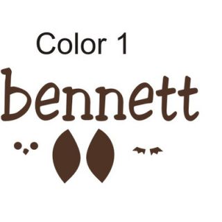Alphabet Garden Designs Bennetts Owl Wall Decal child164