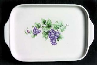 Pfaltzgraff Grapevine Everything Tray, Fine China Dinnerware   Stoneware,Purple