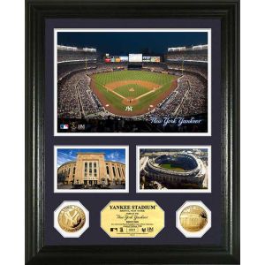 New York Yankees Highland Mint Photo Mint Showcase   Gold