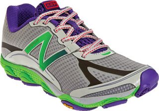 Womens New Balance Minimus W1010   Silver/Purple Trainers