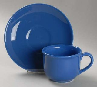 Vista Alegre Prisma Dragon Blue Flat Cup & Saucer Set, Fine China Dinnerware   D