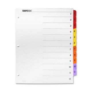 Sparco Color Coded Indexing System