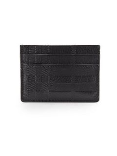 Burberry London Leather Card Case   Black