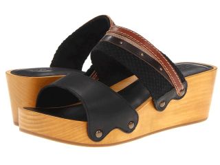 OluKai Kamola W Womens Clog/Mule Shoes (Black)