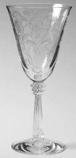 Fostoria Shirley Wine Glass   Stem #6017,Etch #331
