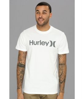 Hurley One Only Dri FIT S/S Tee Mens Short Sleeve Pullover (White)