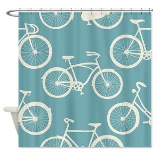  Cute Bicycles Shower Curtain  Use code FREECART at Checkout