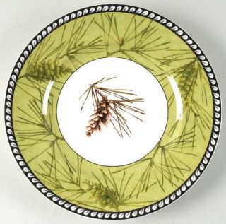 Lenox China Etchings Pine Bough Accent Luncheon Plate, Fine China Dinnerware   P