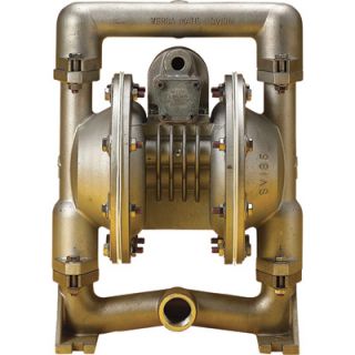 Zee Line Stainless Steel Double Diaphragm Pump   37 GPM, Model# 1040SS