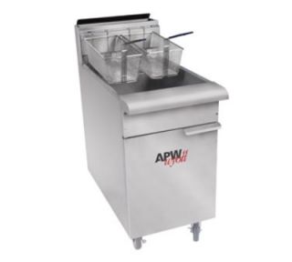 APW Wyott 40 To 50 lb Floor Model Fryer, NG