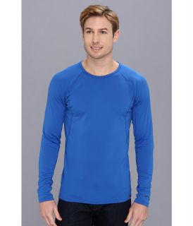 The North Face Warm L/S Crew Neck Mens Long Sleeve Pullover (Blue)