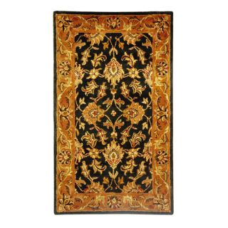 Handmade Heritage Kashan Dark Green/ Gold Wool Rug (3 X 5) (GreenPattern OrientalMeasures 0.625 inch thickTip We recommend the use of a non skid pad to keep the rug in place on smooth surfaces.All rug sizes are approximate. Due to the difference of moni