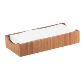 Cal Mil Bamboo Condiment & Napkin Holder, 9.5 x 4.75 x 2 in High