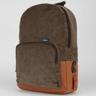 Yeah Corduroy Backpack Olive Combo One Size For Men 218555532