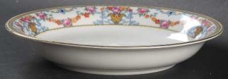 Bohemia Ceramic 2336 Coupe Soup Bowl, Fine China Dinnerware   Flower Urns & Swag