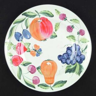 Herend Village Della Robbia Dinner Plate, Fine China Dinnerware   Fruit & Butter