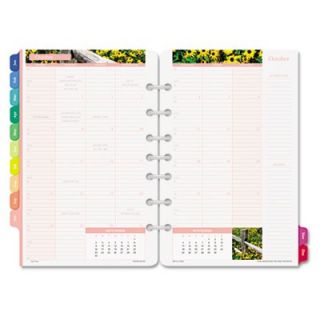 DAYTIMERS INC. Garden Path Dated Two Page per Month Organizer Refill