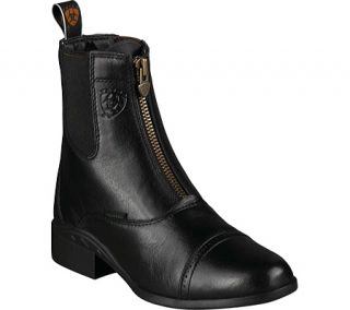 Womens Ariat Heritage Breeze Zip Paddock   Black Full Grain Leather Boots