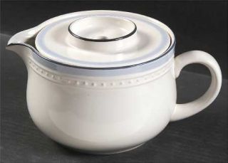 Johann Haviland Mountain Sky Teapot & Lid, Fine China Dinnerware   Crowning Fash