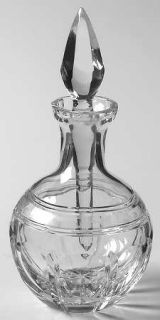 Wedgwood Monarch Round Perfume Bottle with Stopper   Cut Panel & Scroll Design O
