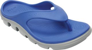 Crocs Duet Sport Flip Flop   Varsity Blue/Light Grey Casual Shoes