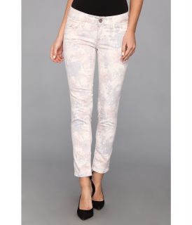 Mavi Jeans Serena Ankle Printed in Blurry Flower Womens Jeans (White)