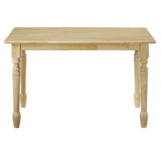 Dining Table Rectangle Table   Natural Whitewood