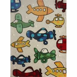 Nuloom Handmade Kids Airplanes Multi Wool Rug (5 X 7) (CinnamonMaterials Tropical mahogany solid wood, cherry wood veneerFinish LacquerDimensions 58 inches high x 42 inches wide x 87 inches longNumber of boxes this will ship in ThreeDesigned for use w
