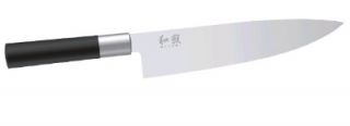 Shun Wasabi Chef Knife, 8 in Blade, High Carbon Steel, Antibacterial Handle