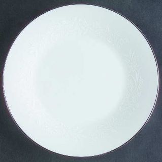 Noritake Reina (6450) Bread & Butter Plate, Fine China Dinnerware   White On Whi