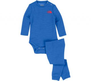 Infants/Toddlers The North Face Baselayer Snapsuit Set   Nautical Blue Thermal U