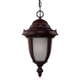 Monterey Energy Star Collection Hanging Lantern 1 light Outdoor Burled Walnut Light Fixture
