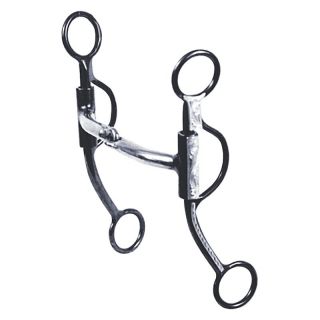 Action Company Greg Dranall NSBA 3/8 in. Silver Snaffle Bit   D5304S