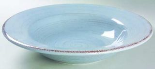 Tag Ltd Sonoma Blue Large Rim Soup Bowl, Fine China Dinnerware   Ironstone,All B