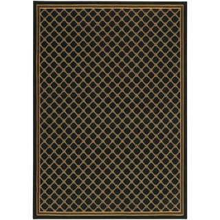 Karastan English Manor Coventry Trellis Black Rug (8 X 105)