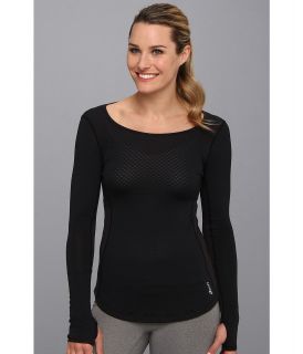 ASICS Performance Fun Long Sleeve Top Womens Long Sleeve Pullover (Black)