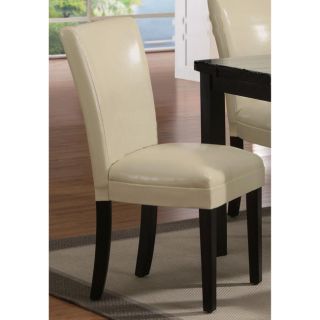 Kedem Bi cast Leather Parson Chair (set Of 2)