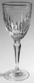 Waterford Hanover Platinum Wine Glass   Marquis Collection, Cut, Platinum Trim
