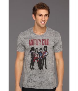 John Varvatos Star U.S.A. M tley Cr e Rock Icon Graphic Tee Mens T Shirt (Gray)