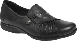 Womens Cobb Hill Paulette   Black Full Grain Leather Casual Shoes