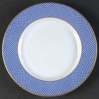 Block China Blue Skies Bread & Butter Plate, Fine China Dinnerware   Blue&White