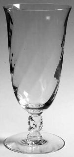 Heisey Waverly Iced Tea   Stem #5019/#1519, Wave/Swirl Design