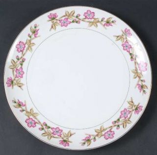Valmont Briar Rose 12 Chop Plate/Round Platter, Fine China Dinnerware   Pink Fl